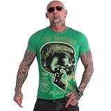 Yakuza Herren FckU T-Shirt, Jelly Bean, 3XL