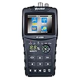 Creely VF-6800 Satelliten Finder MessgerrT UnterstüTzung DVB-T2 / S2 / C SatFinder MessgerrT für Satelliten TV EmpffNger Dvb T2 Sat Finder EU Steck