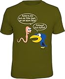 RAHMENLOS Original T-Shirt für den Morgenmuffel: Du bist der frühe Vogel… Größe XXXL, Nr.1659