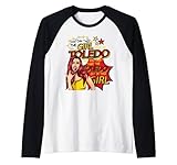 Toledo Girl Retro von Toledo - Comic-Stil - Toledo Girl Rag
