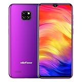 Handys ohne Vertrag Günstig, Ulefone Note 7 Lockfreie Smartphone 6,1 Zoll IPS Display Android 9 16GB ROM 64GB Erweiterbar Dual SIM Smartphone 8MP Rückkamera und Face ID - Twilig