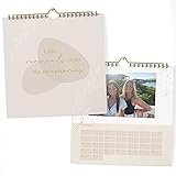 KIND OF HAZEL® Fotokalender zum Selbstgestalten ohne Jahr I Bastelkalender, Kalender zum selbstgestalten, Geburtstagskalender immerwährend I Wandkalender als DIY Geschenk