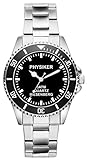 Physiker Geschenk Artikel Idee Fan Uhr 2439