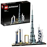 LEGO 21502 Architecture Dubai, Skyline-Kollektion, Modellbausatz, Set zum Stressabbau für Erwachsene und Jugendliche ab 16 J