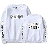 JFLY Herbst/Winter Pullover Mit Rundhalsausschnitt Jujutsu Kaisen Anime Harajuku Cosplay Sweatshirt Jungen Mädchen Lässig Lose Bequeme Kleidung