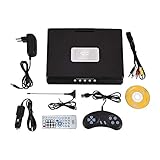 Socobeta DVD Video Player Drehbarer 9 Zoll tragbarer LCD Widescreen Radiospiel SD USB AV CD VCD(EU-Stecker)