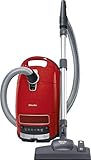 Miele Complete C3 Red Bodenstaubsauger mit Beutel / 550 Watt / 4,5 l Staubbeutelvolumen / 3-teiliges Zubehör / Silence-System Plus / Universal-Bodendüse / AirClean Plus Filter /Mang