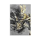 Dark Souls III Nameless King Art Game Poster auf Leinwand, Kunst-Poster und Wandkunst, Bild, Druck, moderne Familie, Schlafzimmer, Dekoration, Poster, 20 x 30