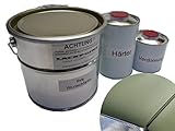 5 Liter Set 2K Autolack RAL 6003 Olive Grün Matt kein Klarlack NVA DDR Lack