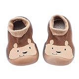 Kleinkind Schuhe Baby Lauflernschuhe Jungen Krabbelschuhe Babyschuhe Rutschfest Kleinkind Schuhe Weicher Boden Sockenschuhe Cartoon Atmungsaktives Bodensocken B