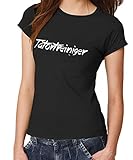 - Tatortreiniger - Girls T-Shirt Schwarz, Größe XL