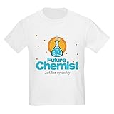 CafePress - Chem3 T-Shirt – Jugendliches Kinder-T-Shirt aus Baumwolle. Gr. Kinder M, weiß