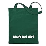 Kiwistar Läuft bei dir? Design 1 Tragetasche Baumwolltasche Stoffbeutel Umhängetasche Langer Henk