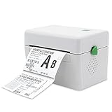 LVYUAN 4 x 6 Versand Etikettendrucker, 150mm/s ThermoEtikettendrucker, Thermodrucker für Versandetiketten, Barcode, Mailing, Für Amazon Shopify DHL Etsy Ebay Ups FedEx, kompatibel mit Mac Window