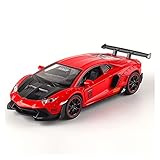 DZYWL Auto Spielzeug Modellbausätze 1:32 Für Lamborghini Supercar LP700 Die-Cast Modell Kind Spielzeugauto Sammlung Ausdruck Der Liebe (Farbe : Rot)