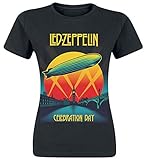 Led Zeppelin Damen T-Shirt Celebration Day schw