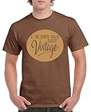 Comedy Shirts - I'm not Old just Vintage - Herren T-Shirt - Braun/Hellbraun Gr. L