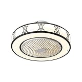 YITIANTIAN Deckenleuchte Deckenventilator Licht chinesischen Stil einfache Lampe LED-Licht Schlafzimmer Restaurant Wohnzimmer Lampe Deckenlampe W