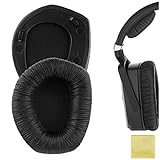 Geekria QuickFit Protein-Leder-Ohrpolster für Sennheiser RS195 HDR195 RS185 HDR185 HDR175 RS175 HDR165 RS165 Kopfhörer Ohrpolster Headset Ohrpolster Reparaturteile (Kunststoffring)