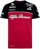 Alfa Romeo Racing F1 2020 Herren Team T-Shirt, Herren, rot, X-Larg