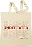 Undefeated. Never Lost. Red Legacy T-Shirt - Goodgamebro Beige Eink