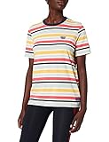 Superdry Womens W6010963A T-Shirt, Coastal Stripe, M