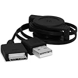 mr!tech Ausziehbares USB Datenkabel Ladekabel für Sony Walkman NWZ-A, NWZ-E, NWZ-S. | NW-A, NW-S, NW-ZX. - Siehe Kompatibilitätsliste!