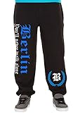 Berlin Never Walk Alone Männer und Herren Jogginghose | Fussball Ultras Fan | M2 (XL, Schwarz)