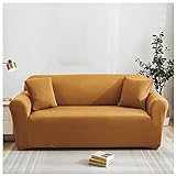 SYN-GUGAI Großer Sofabezug, waschbarer Möbelschutz mit rutschfestem Schaumstoff und elastischer Unterseite für Kinder, Haustiermöbelschutz (Farbe: H, Größe: 190-230 cm)