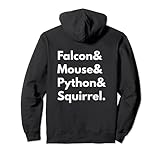 Falcon Maus Python Eichhörnchen Programmiersprache Design Pullover H