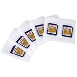 Hama Selbstklebende Hüllen für SD-Karten, 5er-Pack