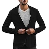 Newanna Herren Sakko Sportlich Slim Fit Blazer Männer Modern Freizeit Jackett Business Anzugjacke Winterjacke Herbstjacke Schwanz Übergangsjacke Jacken Für Sport Herrenanzug