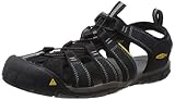 KEEN Herren Clearwater Cnx Sandalen Trekking Wanderschuhe, Schwarz, 43 EU