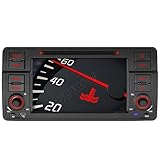 7' AUTORADIO DVD GPS Autoradio Navigation unterstützt Bluetooth CANBUS Dual Zone Subwoofer HD DAB für für BMW E46 M3 325 3er 318 320 Rover75 MG (Radio)