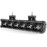 Led Light Bar 14inch 60W Single Row Driving Light Led 6D Lamp Cup 4x4 off road lights for Cabin, Boat, SUV, Truck, Atv, Driving Lig