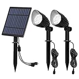 Springhua. Hutförmigen Scheinwerfer 5W Solar Panel Langlebige Hell Steckbare Wasserdichtes Solar-Landschaft Licht Rasen-Lamp