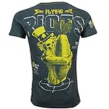 Yakuza Premium Herren T-Shirt 3103 graublau XL