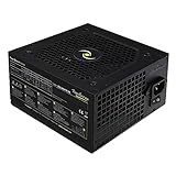 Tecnoware ATX-Netzteil 500W für PC - Leises Lüfterrad 12 cm - Steckverbinder 2 x SATA, 1 x 24-polig, 1 x 12V 4 + 4-polig, 2 x Molex, 1 x Floppy