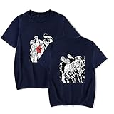 AHDSJDG Given Kurzarm Unisex Drucken Sato Mafuyu Bequeme Freizeitkleidung Uenoyama Ritsuka Sportswear Fashion Nakayama Haruki T-Shirt Oberteil Mit Rundhalsausschnitt Comics Cosplay