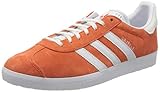 adidas Herren Gazelle Sneaker, Active Orange/FTWR White/FTWR White, 40 2/3 EU