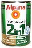 ALPINA 2in1 Buntlack & Grundierung 500 ml Honigmelone, S