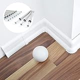 [DQ-PP] Außenecke 62mm PVC Weiß Laminatleisten Fussleisten aus Kunststoff PVC Laminat Dekore Fuß