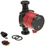 Grundfos 99160420 Umwälzpumpe Alpha1 25-60 180 mm, 240 V, rot, schw