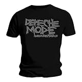 Offizielles T-Shirt Depeche Mode Album Logo 'People Are People Gr. Large, Schw