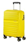 American Tourister Sunside Spinner Koffer, 55 cm, 35 Liter, Sunshine Yellow