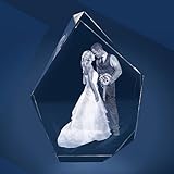 Isonio 3D Glasfoto im Eisberg (ohne Leuchtsockel, XL)