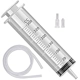HENTEK 300ml Spritzen Set Hobbyspritze mit stumpfer Nadel Verschiedene Größen für Hobby und Heimwerk