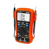 GAXLM Multimeter Auto Range Digital Avometer Universalmesser 4000 Zähler mit neuem austauschbaren festen Modus, NCV, DC/AC