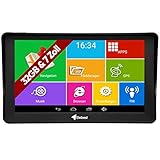 Elebest Pro A60 Navigationsgerät Großes 7Zoll (17,8 cm) Touchscreen Display, Android, WiFi, Radar, Wohnmobil - LKW - PKW, 32GB Speicher, Bluetooth, Kostenlose Kartenup