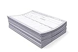 Physiofit24 Patientenkarteikarten 250 Stück Patientenkarteikarten Karteikarten A5 für Krankengymnastik/Physiotherap